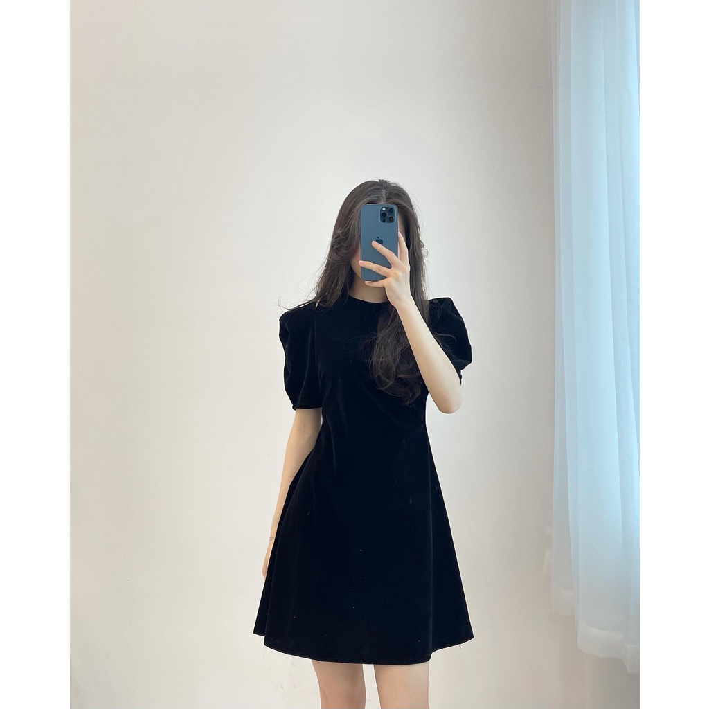 (FREESHIP) Đầm tiểu thư khoét vai quảng châu cao cấp | BigBuy360 - bigbuy360.vn