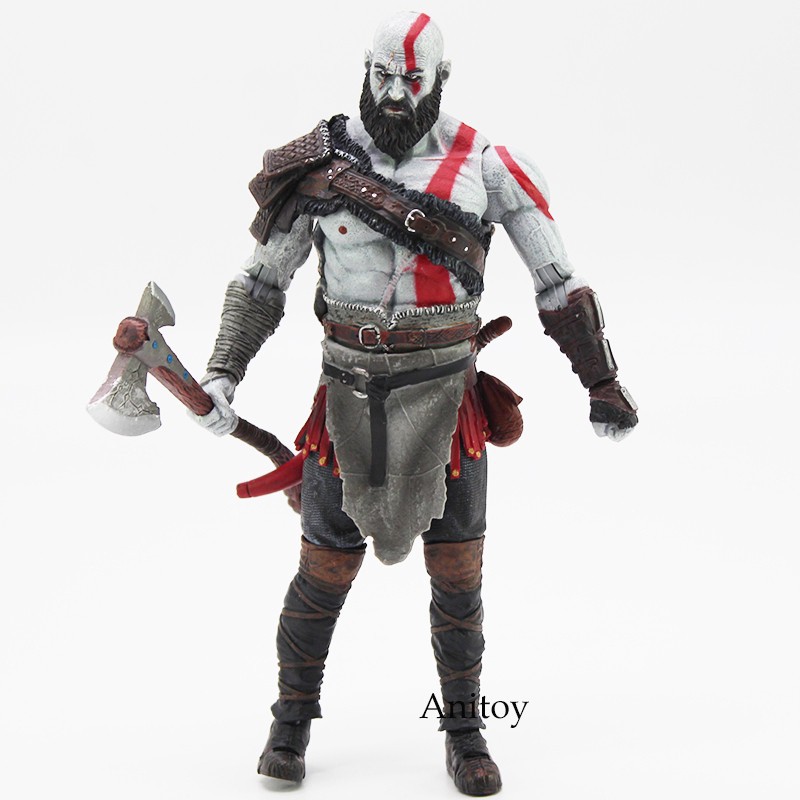 Mô Hình Nhân Vật Kratos Trong God Of War 4 Kích Thước 18cm