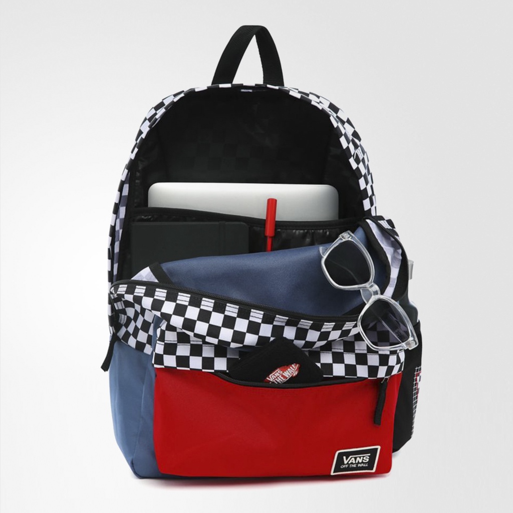 Ba lô Vans Chính Hãng BMX Navy True White