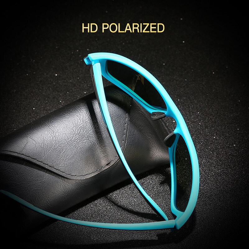 Kính Chống Nắng Phân Cực Mặt Nhám Phân Cực Chống Tia UV Phong Cách Thể Thao Cho Nam