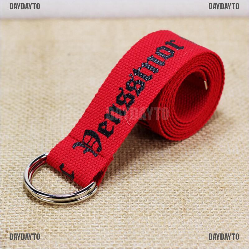 Thắt lưng canvas khóa chữ D bằng nylon canvas 130cm chất lượng cao