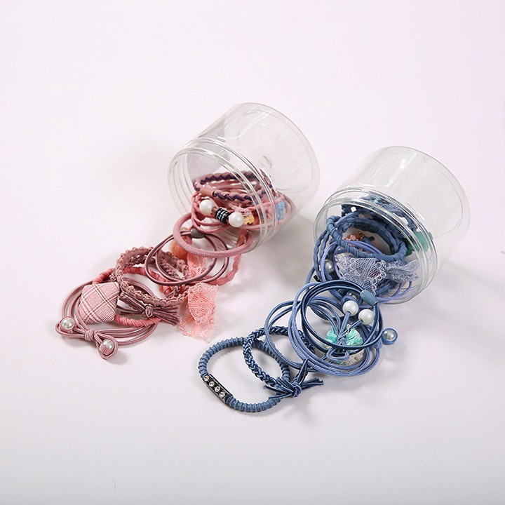 Set Dây Cột Tóc Nhiều Mẫu Chum Buộc Tóc Hàn Quốc Dễ Thương