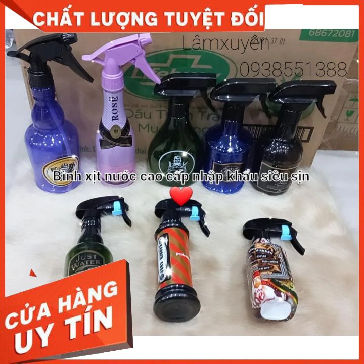 Bình xịt nước CAO CẤP NHẬP KHẨU [Freeship] thiết kế nhỏ gọn độc đáo, chất liệu siêu bền siêu xịn chuyên dụng cho salon