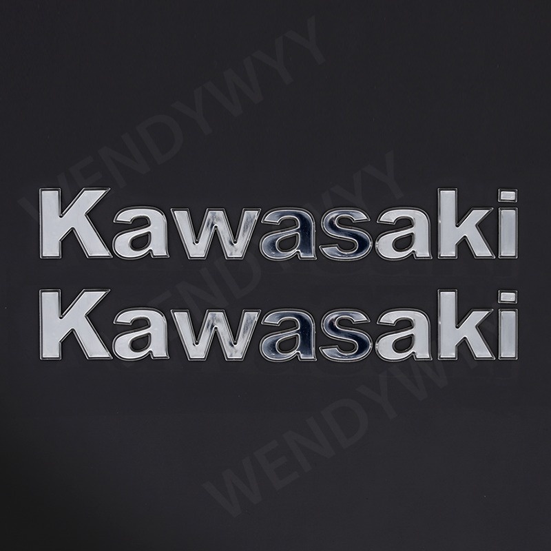 KAWASAKI Sticker Logo 3D Chuyên Dụng Dành Cho NINJA 400 NINJA 250R 300R ZX6R ZX
