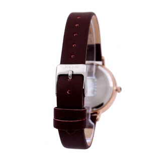 Đồng hồ nữ dây da Julius JA-1036D (Đỏ)