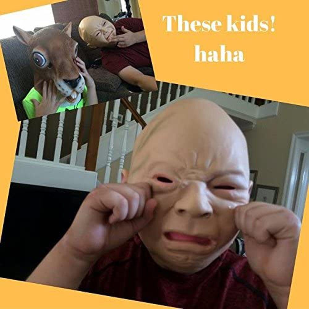 Mặt Nạ Hóa Trang Búp Bê Kinh Dị Vui Nhộn Trong AUGUSTINE Crying