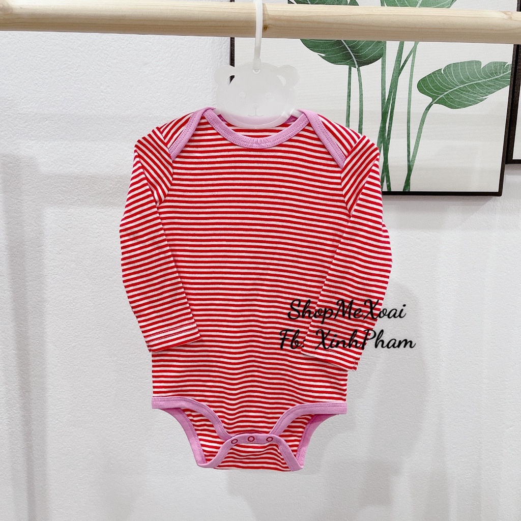 [Chọn mẫu 1][ Size 9M] BODYSUIT, BODYCHIP DÀI TAY XUẤT DƯ CHO BÉ TỪ 7-8kg