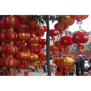 Đèn lồng trang trí treo tết 80 phân