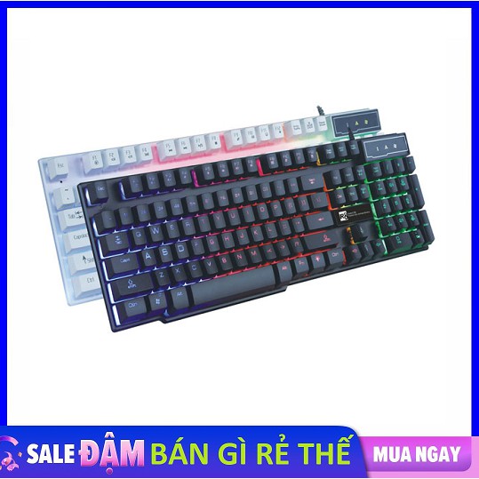 Bàn Phím R8 1822 Led 7 Màu + Lót Chuột Dota2