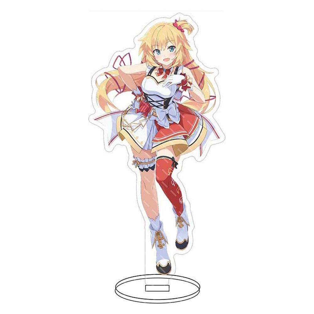 LILYES 16cm Shirakami Fubuki Stand Cartoon Figure Model Plate Desktop Standing Card Collectible Toy Anime Model Toy Shirakami Fubuki Desktop Decoration Acrylic Hololive Acrylic Stand