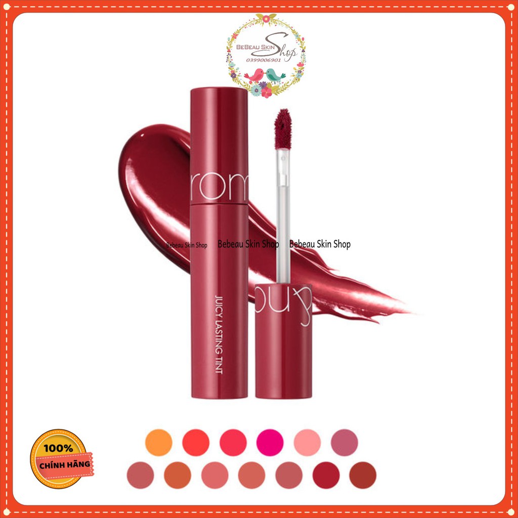 [Mã 55FMCGSALE1 giảm 10% đơn 250K] Son Romand / Son tint Romand Juicy Lasting Tint [Đủ 25 màu]