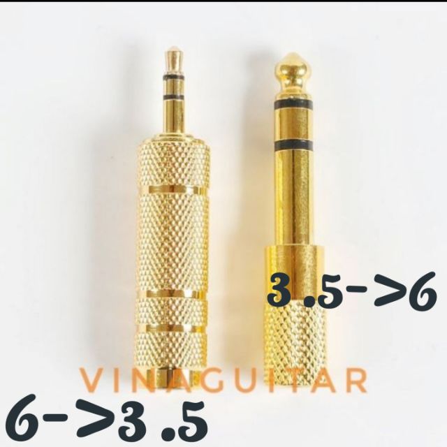 Jack chuyển 3.5mm sang 6mm và 6mm sang 3.5mm