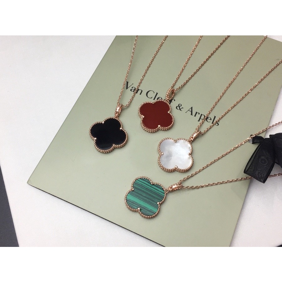 Vòng cổ Hình Cỏ Bốn Lá Thời Trang Thanh Lịch Dành Cho Nữ