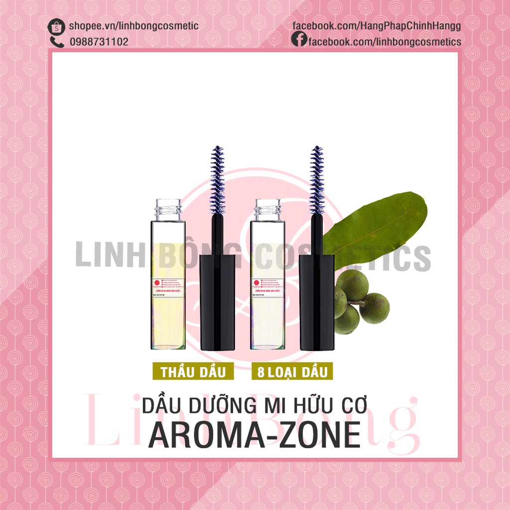 DẦU DƯỠNG DÀI MI SIÊU HIỆU QUẢ AROMA ZONE 8ML