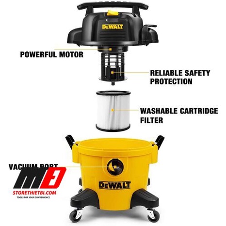 DXV23P Máy hút bụi 3 chức năng Dewalt USA