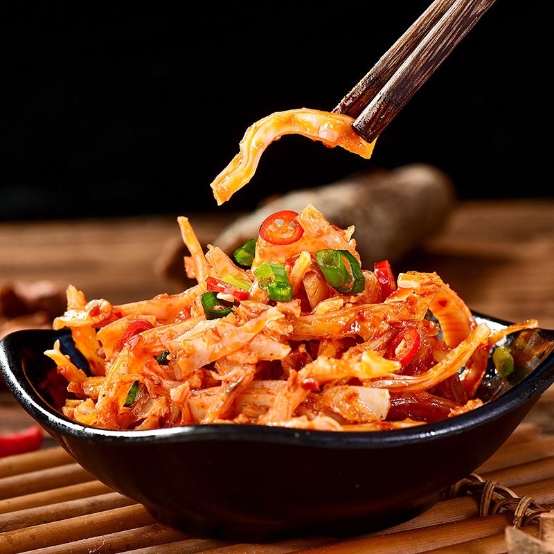 Sụn Gà Cay Tứ Xuyên gói 12g - Ăn vặt Tiểu Đồng