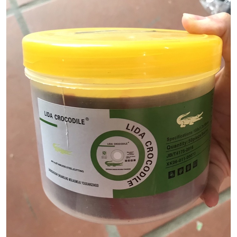 1 Viên đá cá sấu, đá cắt sắt, inox 100 siêu bền chống vỡ