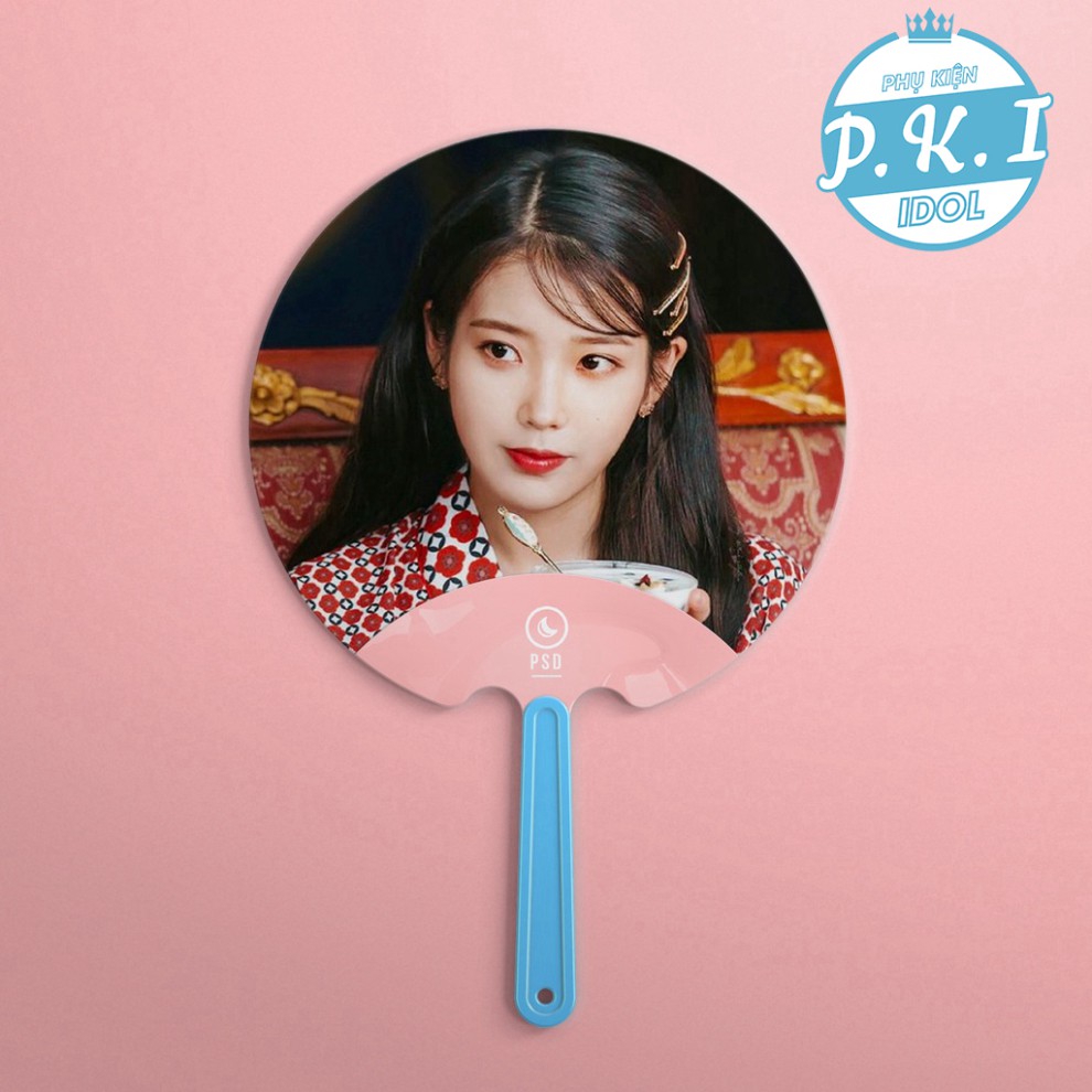 Quạt cầm tay IU 2021 - Vô số mẫu ảnh cho các bạn chọn - QUÀ TẶNG K-POP