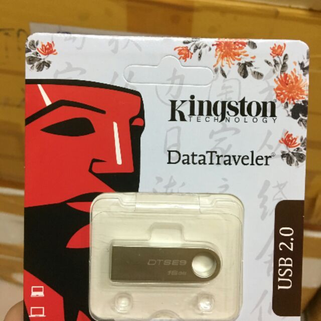 USB 2.0 Kingston DTSE9 - 16GB - Hàng chính hãng