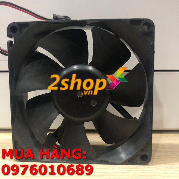 QUẠT HÚT, QUẠT TẢN NHIỆT DC 8CM 24V NMB 3110KL-05W-B60 80x80x25MM