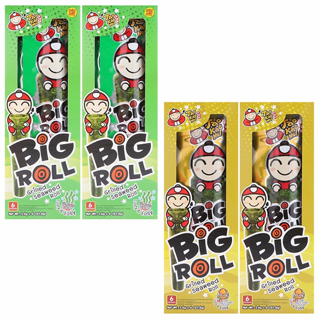 Snack rong biển nướng Tao Kae Noi Big Roll