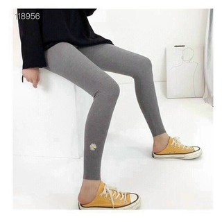 quần legging bầu hoa cúc