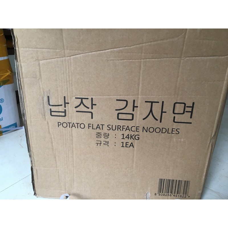 Miến khoai tây Nongwoo sợi dẹt (Gói 1kg)