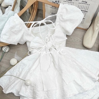Set áo quần gấm hoa nổi