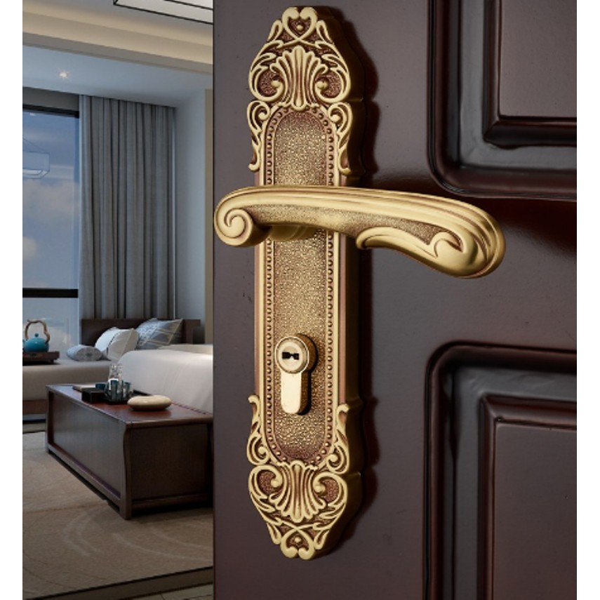 Khóa cửa tay gạt hợp kim cao cấp Canadi MS14
