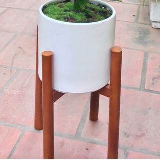 Kệ gỗ để chậu cây