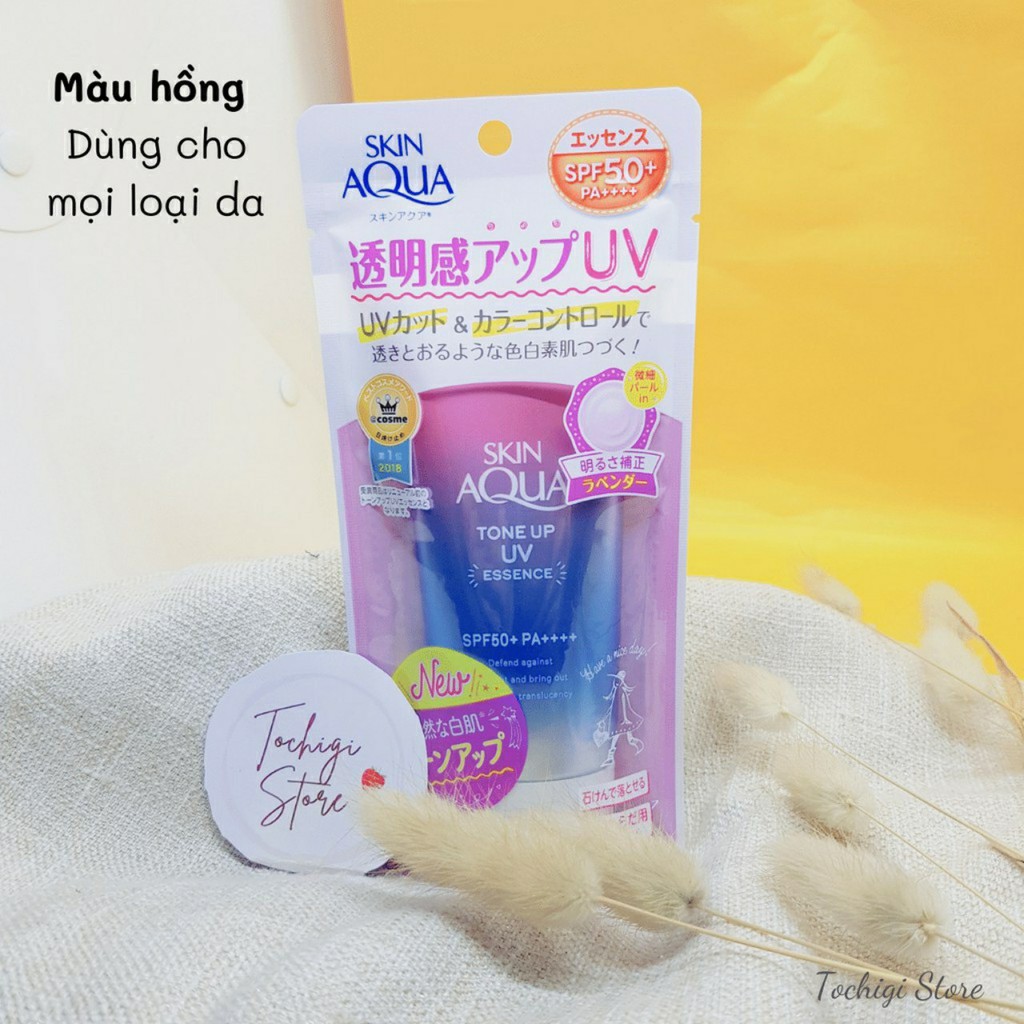 Kem chống nắng Sunplay-Kem chống nắng kiềm dầu nâng tông Sunplay Skin Aqua Tone Up UV Milk 50g