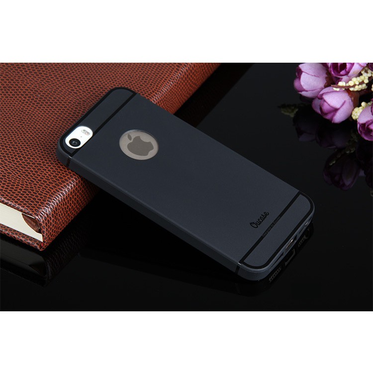 Ốp lưng iPhone 5/5S OuCase Dẻo Màu Đen