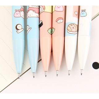 Bút chì bấm gấu dâu ruby BC22 sumikko viết chì cute dễ thương