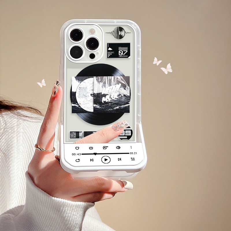 Ốp Điện Thoại Silicone Mềm Trong Suốt Có Chân Đế Cho IPhone 11 12 13 Pro MAX XR 6 6S 7 8 SE 2020 Plus X XS MAX