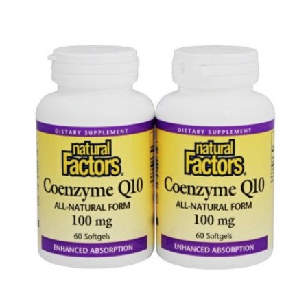 HỖ TRỢ TIM MẠCH COENZYME Q10 100MG NATURAL FACTORS