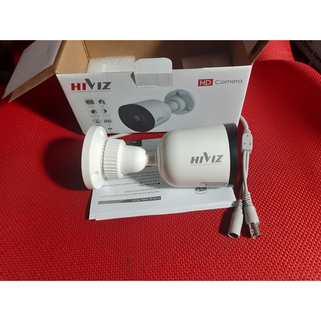 Camera HIVIZ 2M HZA-B02E2L-A2 Chính hãng Camera Analog - Camera thân AHD/CVI/TVI/CVBS 2MP FULL HD