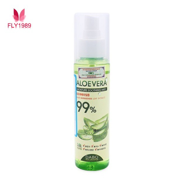 Xịt Khoáng Dưỡng Ẩm, Tái Tạo Da Lô Hội Hàn Quốc -  DABO ALOEVERA