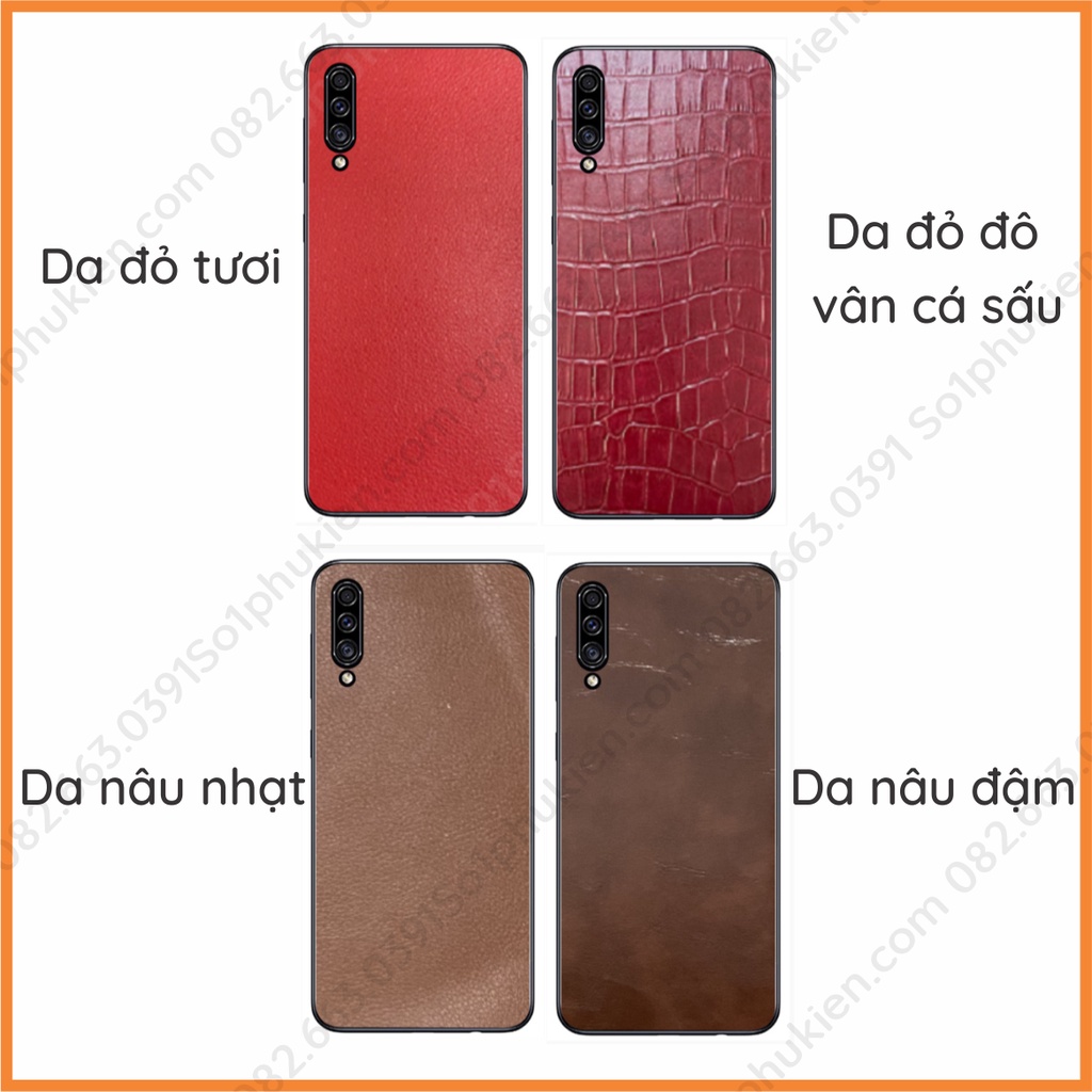 Dán da mặt lưng các dòng điện thoại theo yêu cầu