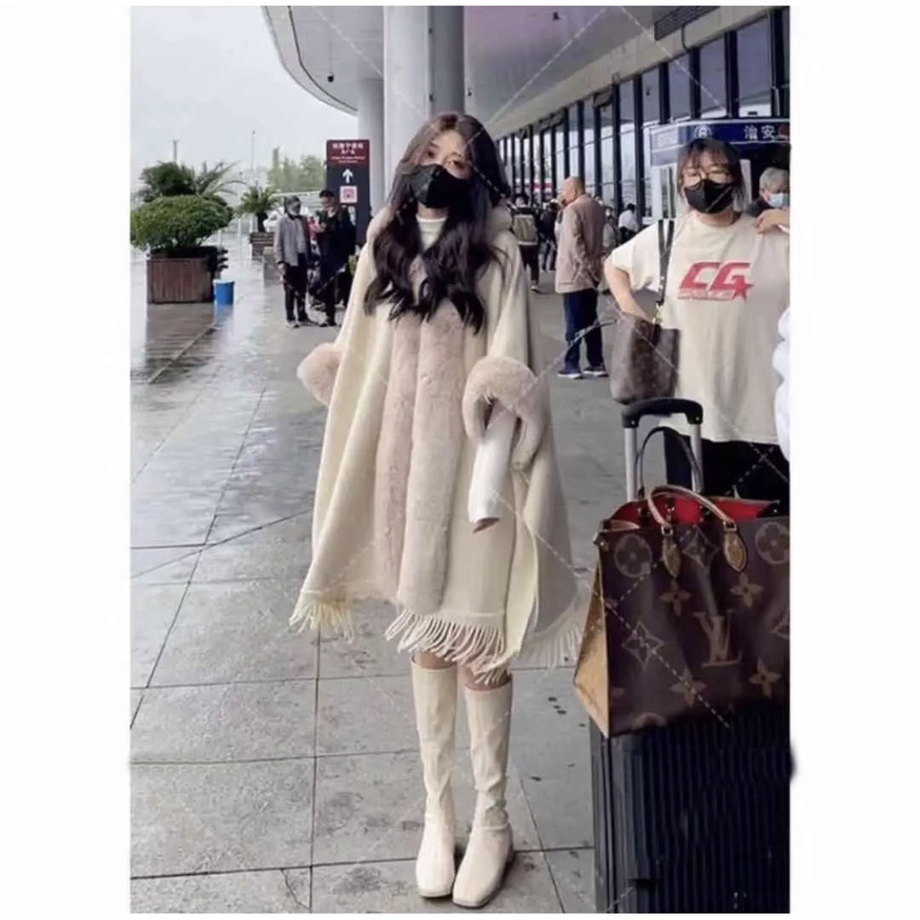 Áo choàng Barcelona maomao thời trang thu đông mới 2021
 | BigBuy360 - bigbuy360.vn