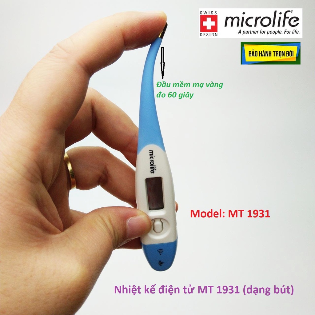 Nhiệt kế đầu mềm Microlife - MT 1931