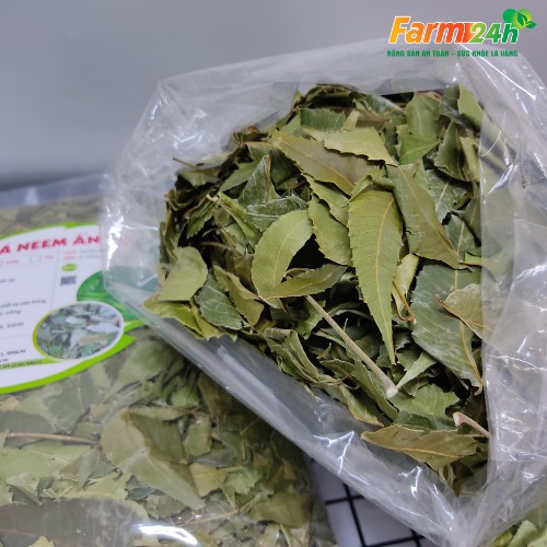 Lá neem Ấn Độ (cây xoan Ấn Độ) sấy khô cây vạn năng tốt cho tim mạch, bảo vệ gan, làm đẹp da, ngừa lão hóa | Farm24h
