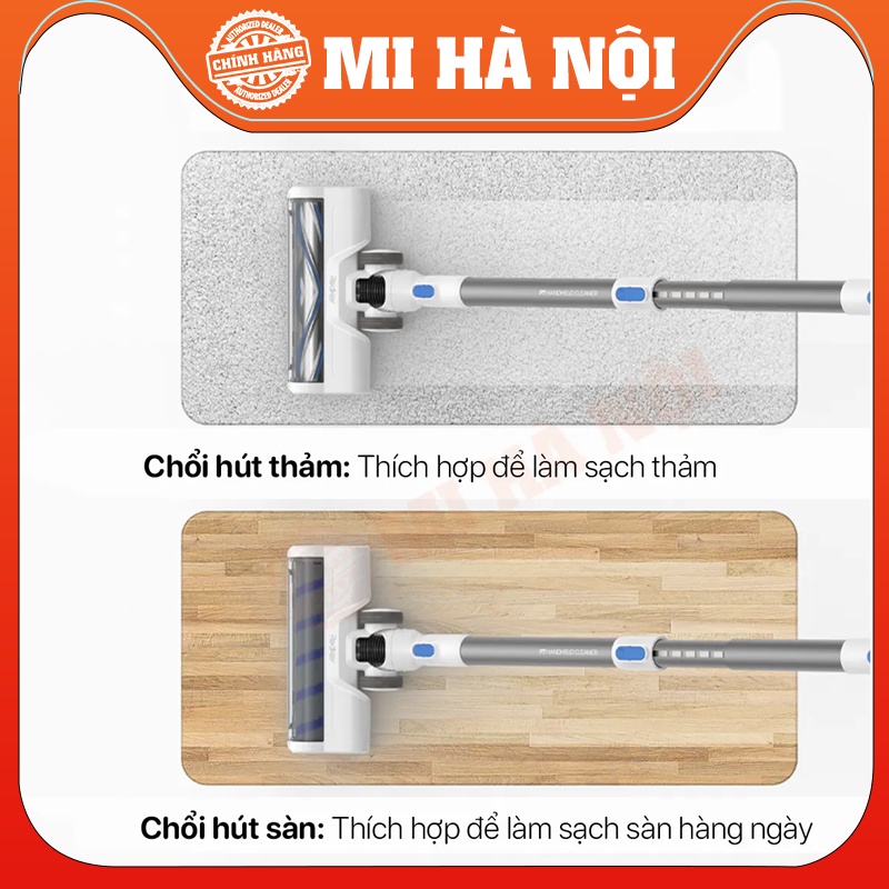 KÈM QUÀ TẶNG-  Máy Hút bụi Cầm tay  Redkey P7/ Redkey P7 Plus – Lực Hút Khủng – Trạm Sạc Đổ Rác Tự Động