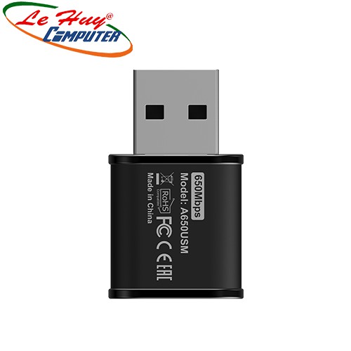 A650USM - USB Wi-Fi mini băng tần kép AC650 | WebRaoVat - webraovat.net.vn