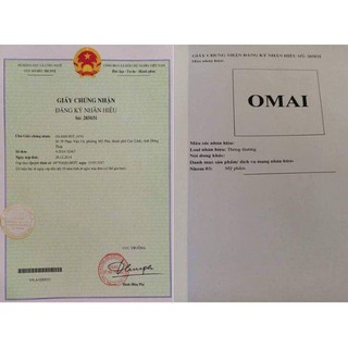 Kem OMAI mụn thâm liền sẹo.