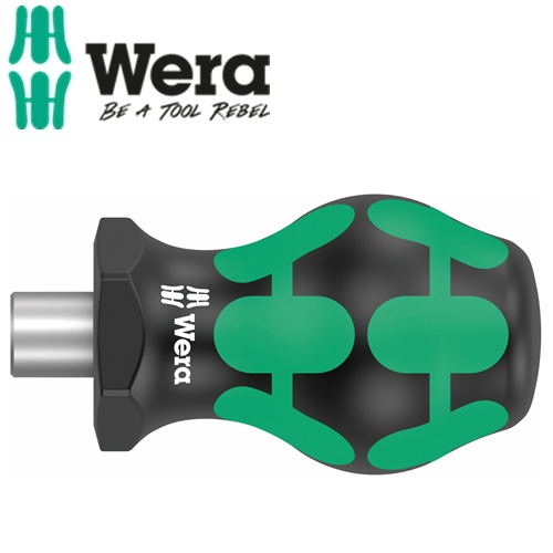 Cán vít ngắn giữ vít từ tính 811/1 Stubby bits hand holder Wera 05008880001