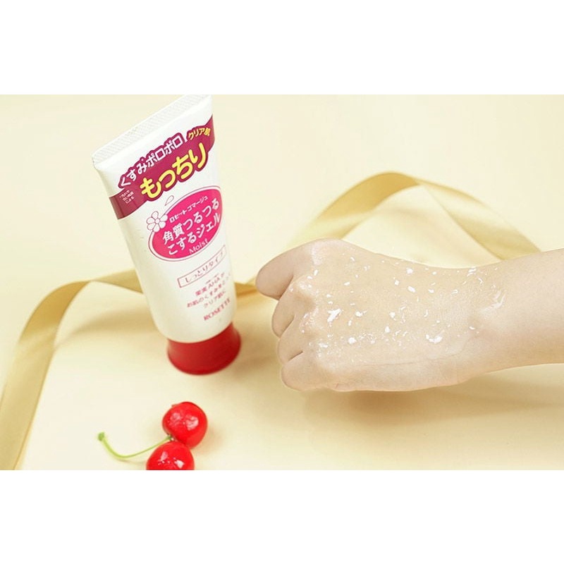 Tẩy tế bào chết 🌸 Freeship 🌸 tẩy da chết Rosette Peeling Gel Nhật Bản dạng gel 120g cho da thường và nhờn