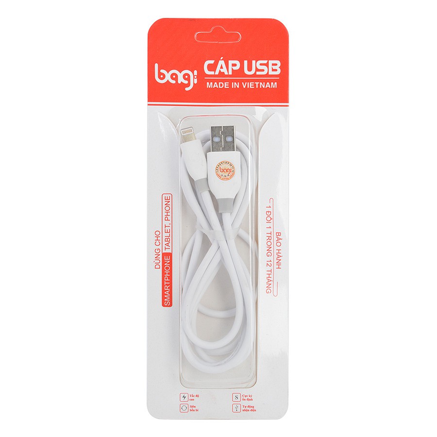 Cáp sạc Type C Bagi CB-CA15