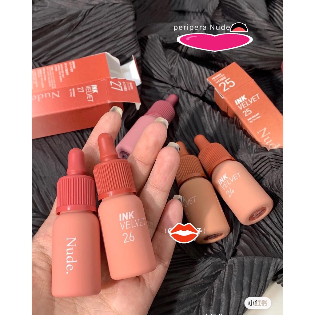 Son kem lì Peripera Ink Velvet Nude 2022