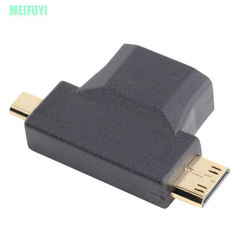 Cáp Chuyển Đổi Mini Hdmi Sang Hdmi 3 Trong 1