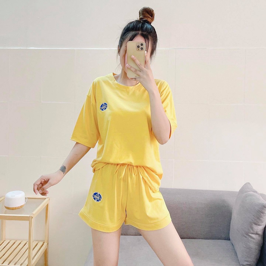 [Mã FAGREEN245 giảm 10% tối đa 30K đơn 99K] ST010_Set bộ short thun áo tay lỡ | BigBuy360 - bigbuy360.vn